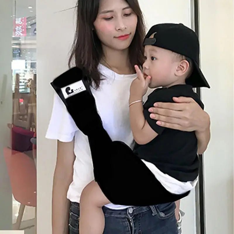 What is baby wearing?