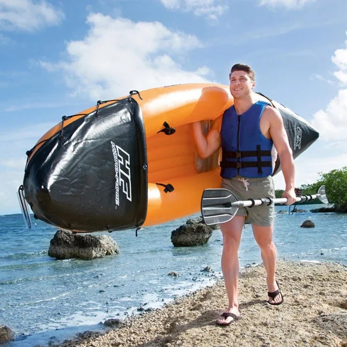 Fishing Self-Inflatable Kayak Boat  321 x 88 cm