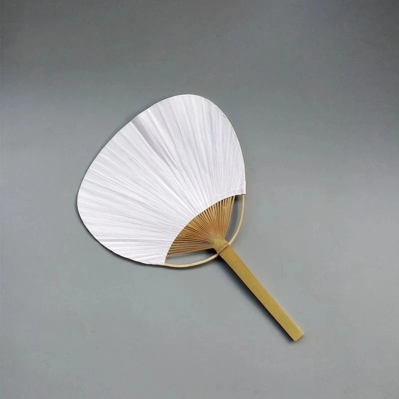 White Paddle Fan (24 Pieces/Set)