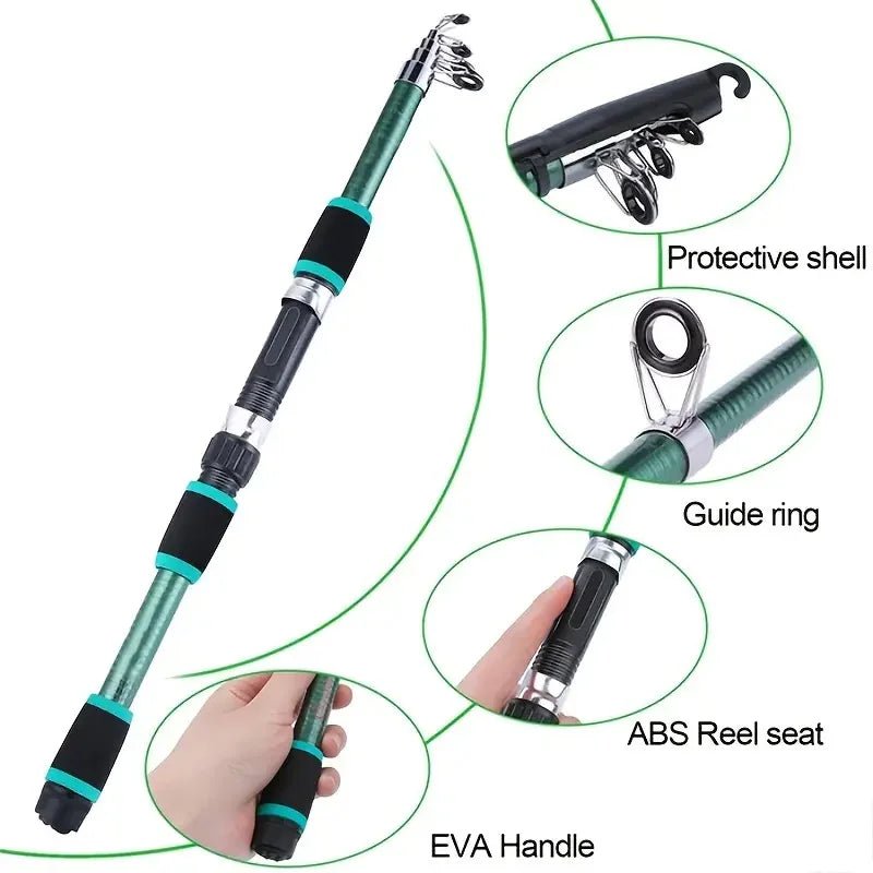 Telescopic Fishing Rod Full Kits