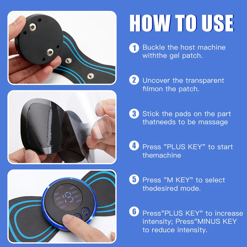 Wellness EMS Neck Rechargeable Massager