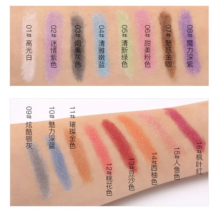 Wellness Eyeshadow High Glitter Powder Magnetic Palette