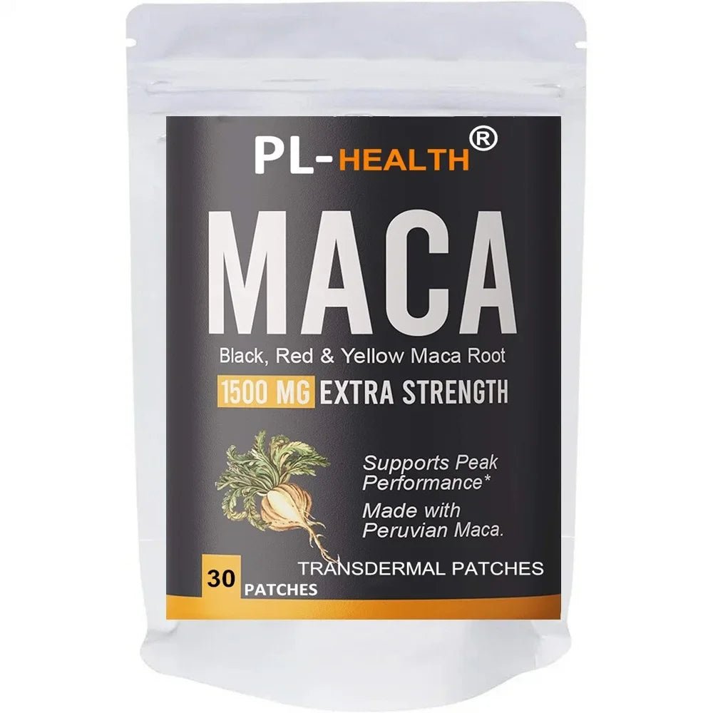 Personal Health Care Maca Root Dermal Patch Peru (Black, Red, Yellow)