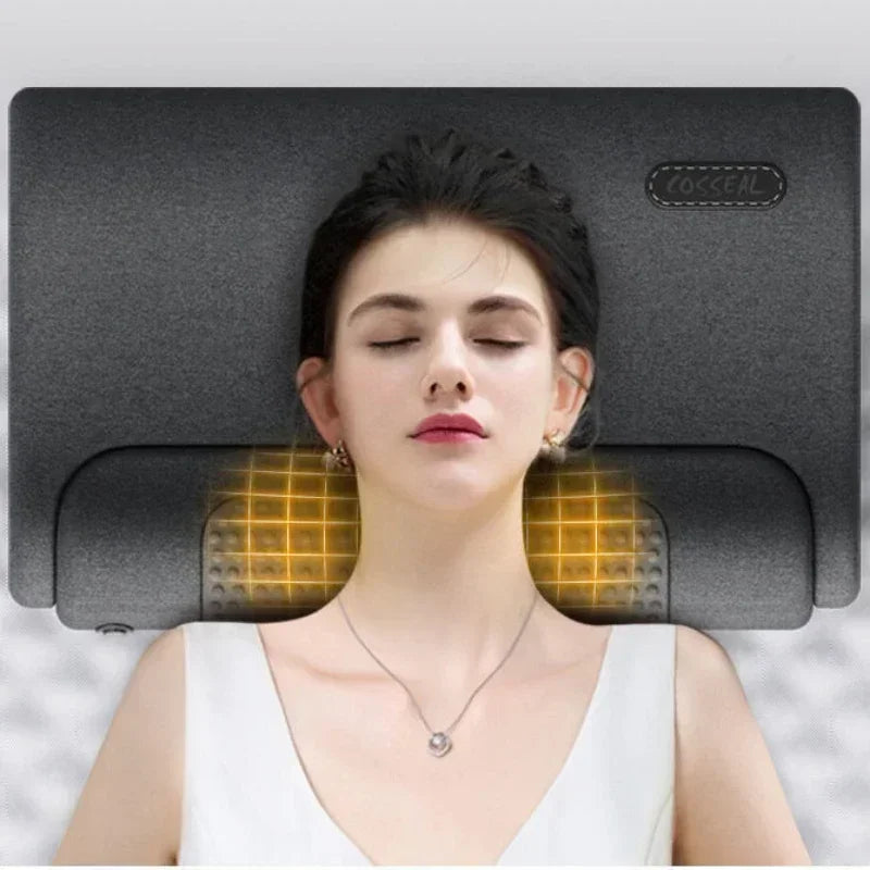Wellness Electric Cervical Heating Neck Massager Pillow