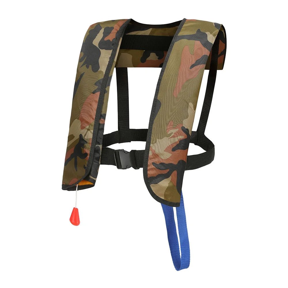 Colourful Inflatable Safety Life Jacket for Kids Ages 8 and Up