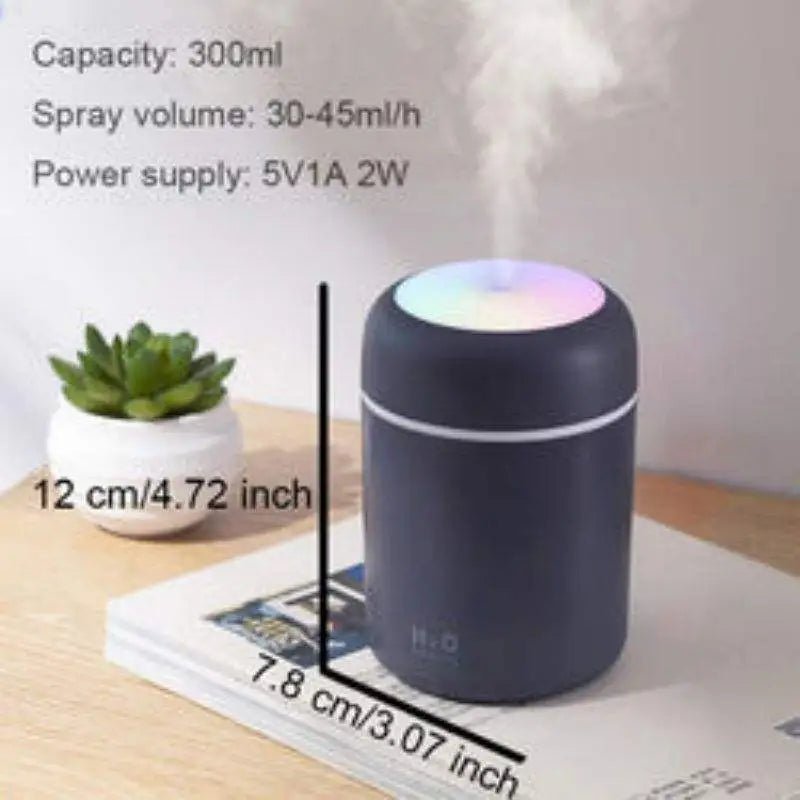 Wellness Air Humidifier Aroma Essential Oil Diffuser Home 300 ml USB