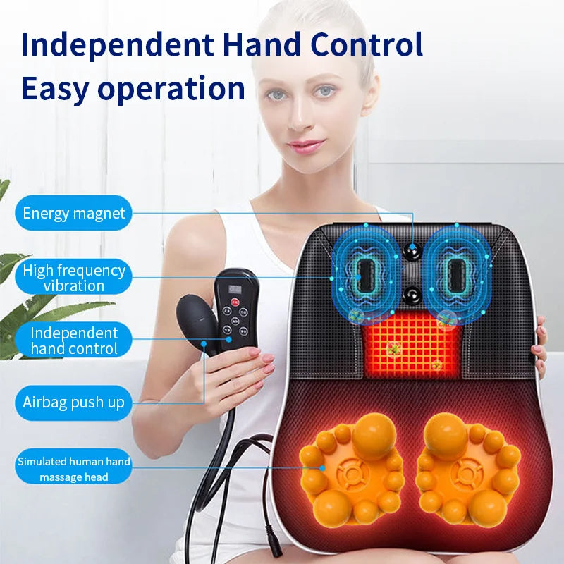 Wellness Electric Shiatsu Head Neck Cervical Traction