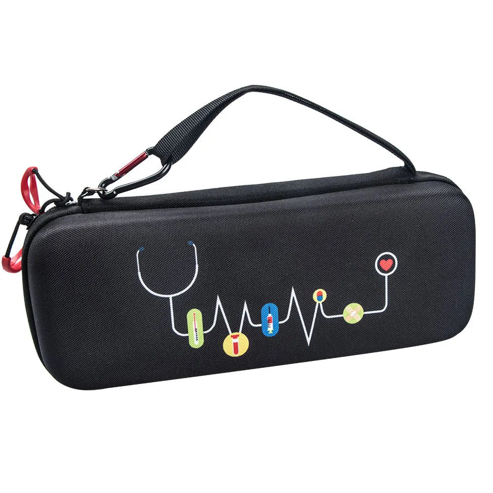 Double Layer Hard EVA Portable Stethoscope Carrying Storage