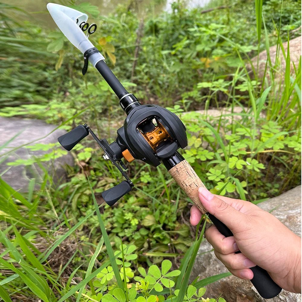 Telescopic Rod and Reel Combo Set