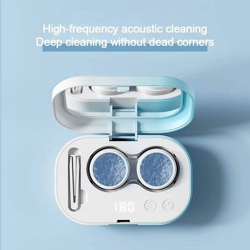 Contact Lens Ultrasonic Cleaning tool Rechargeable