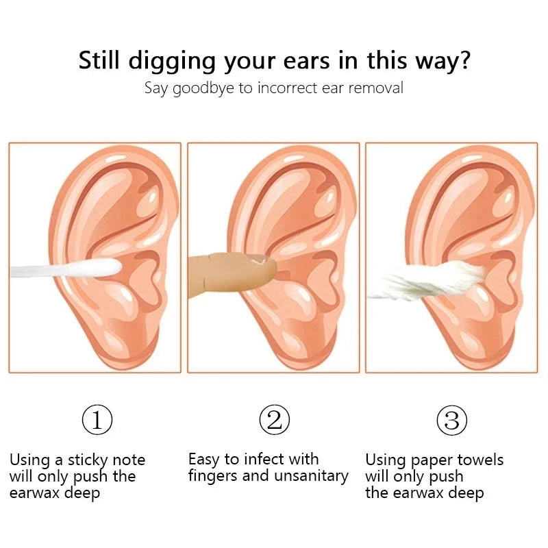 Ear cleaner Ear Wax Pickers Stainless Steel (6 Pcs/set)
