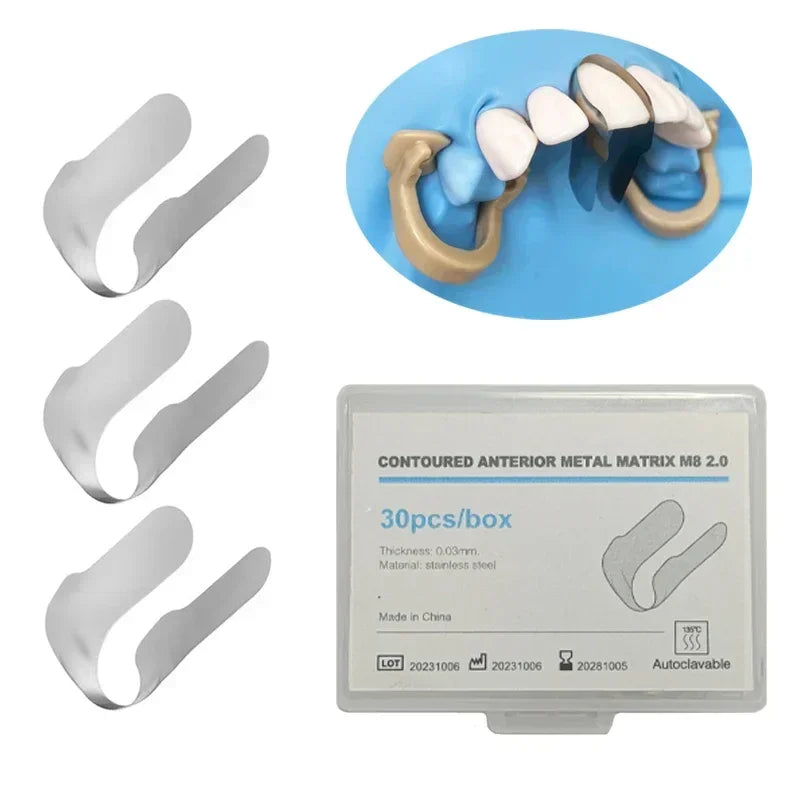Dentistry Supplies Equipment's Sectional Contoured Anterior Metal