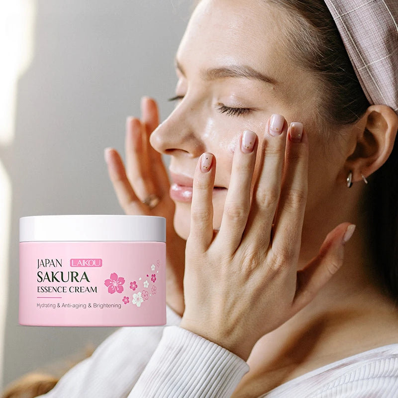 Anti Wrinkle Anti-Ageing Cherry Blossom Japan Sakura Essence Cream 25g