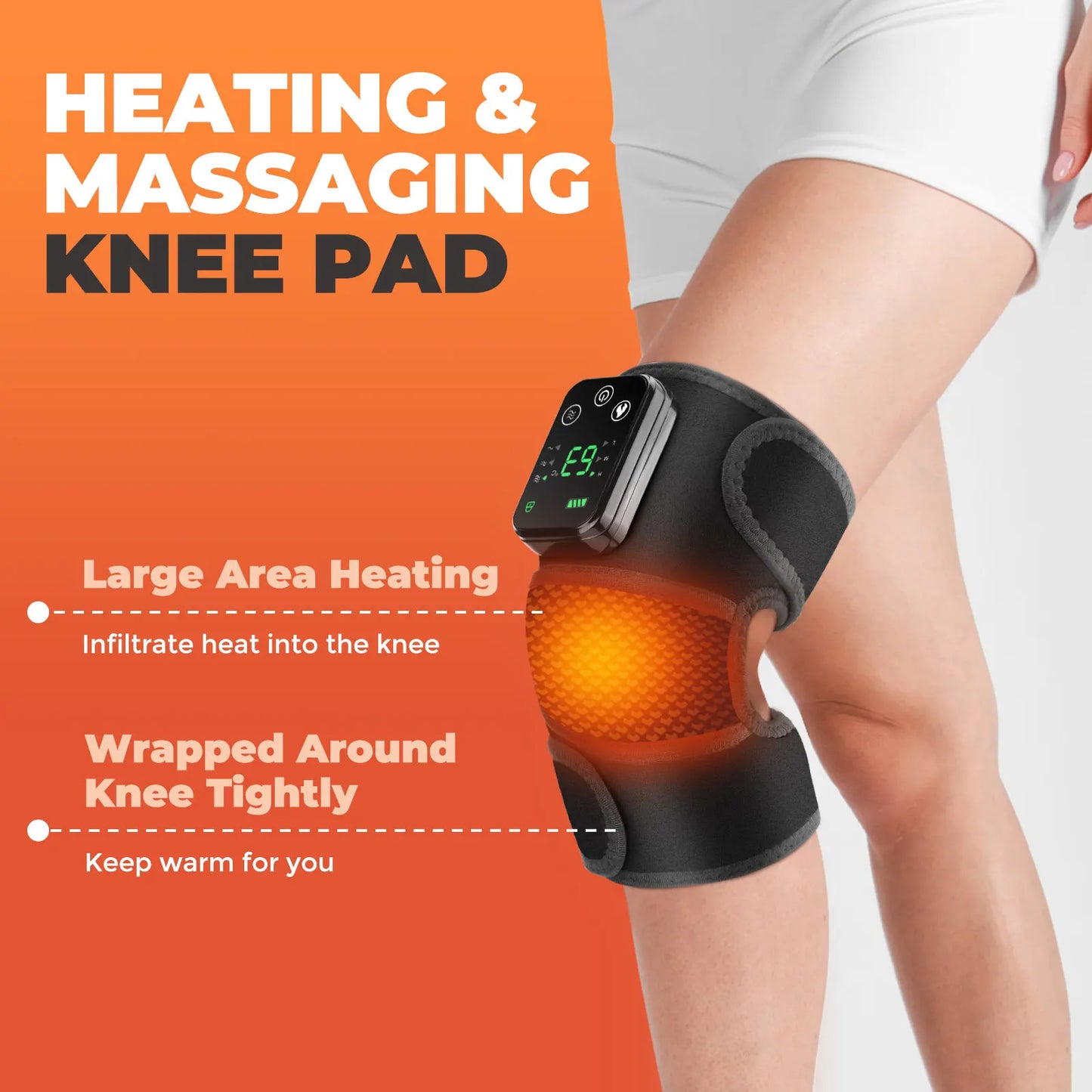 Heated Vibration knee Massager