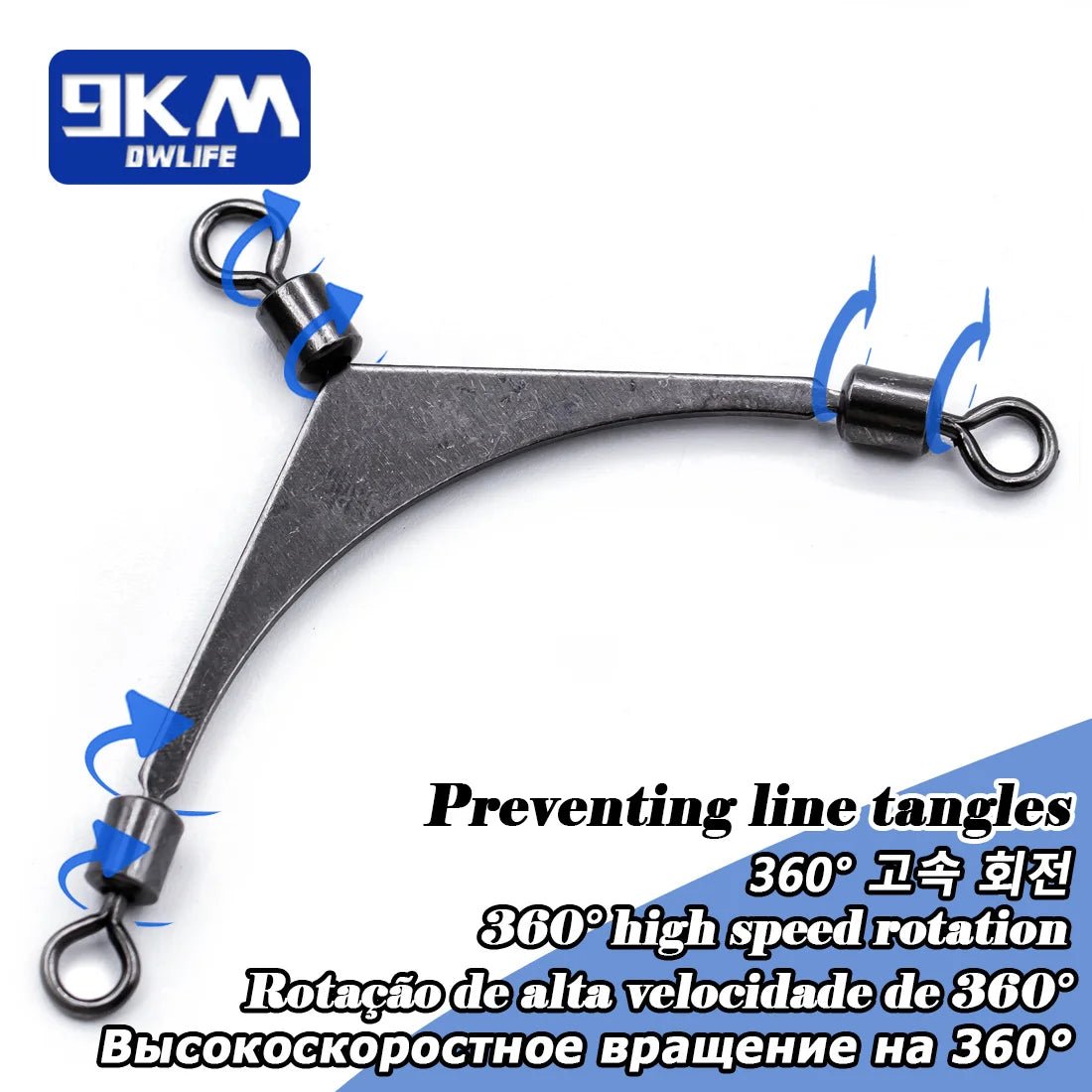 3 Ways Swivels Fishing Tackle