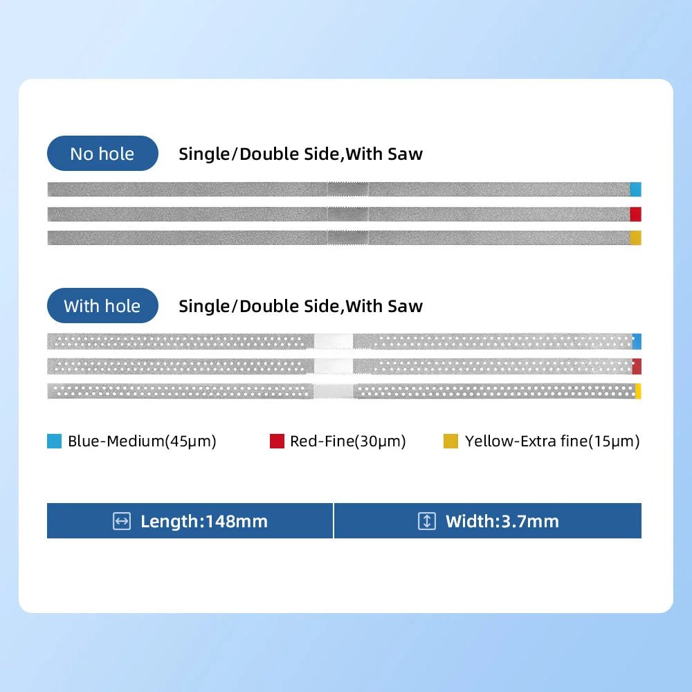 Diamond Polishing Strip (5 pieces/set)