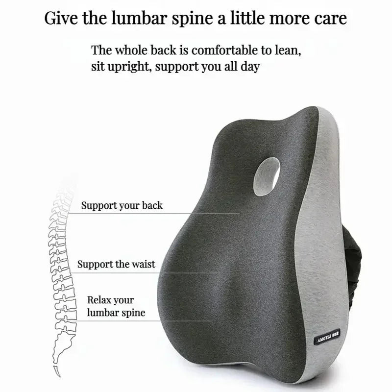 Orthopaedic Memory Foam Office Chair or Car Seat