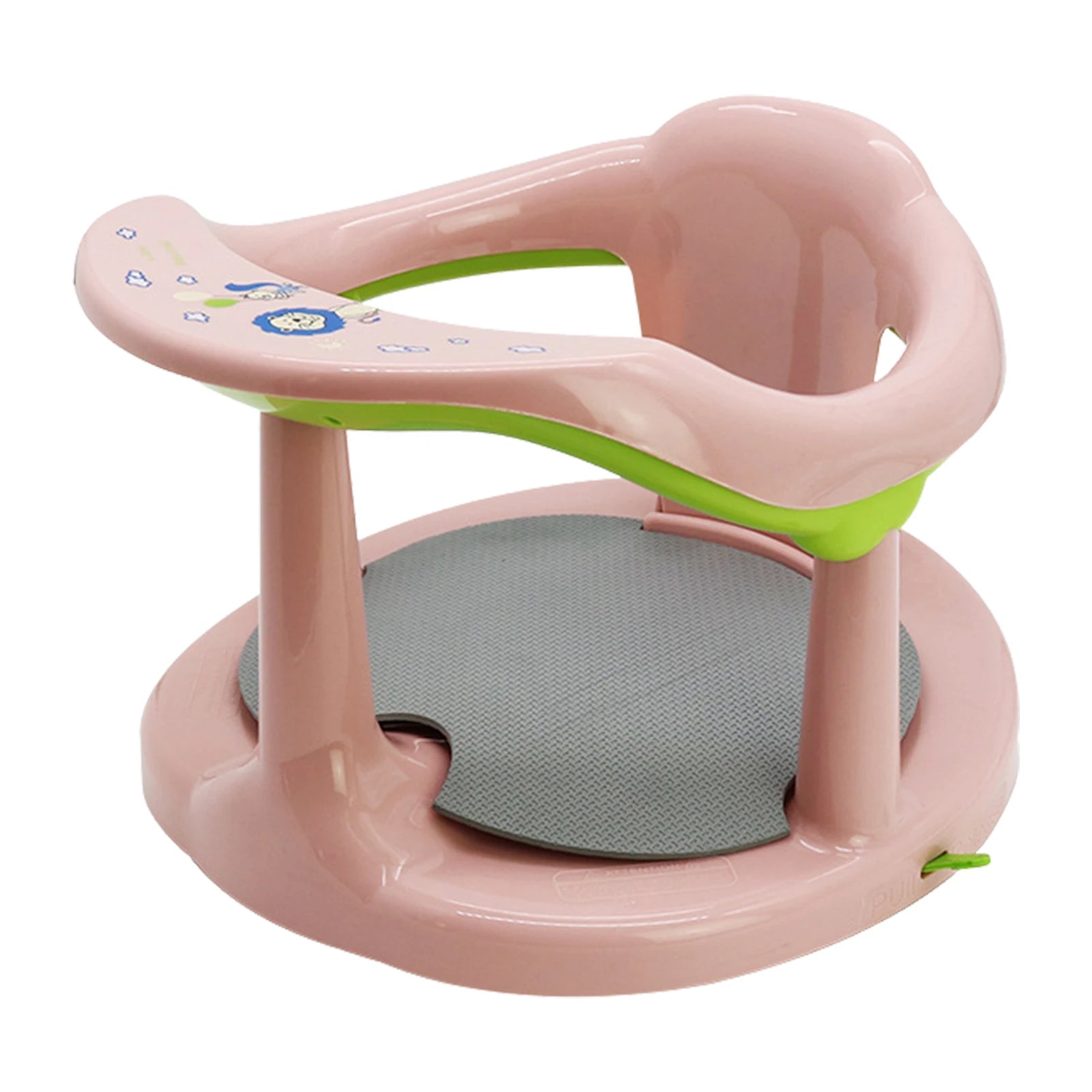 Baby care products Baby Bath Chair Safe Anti-slip Pink-Green Colour