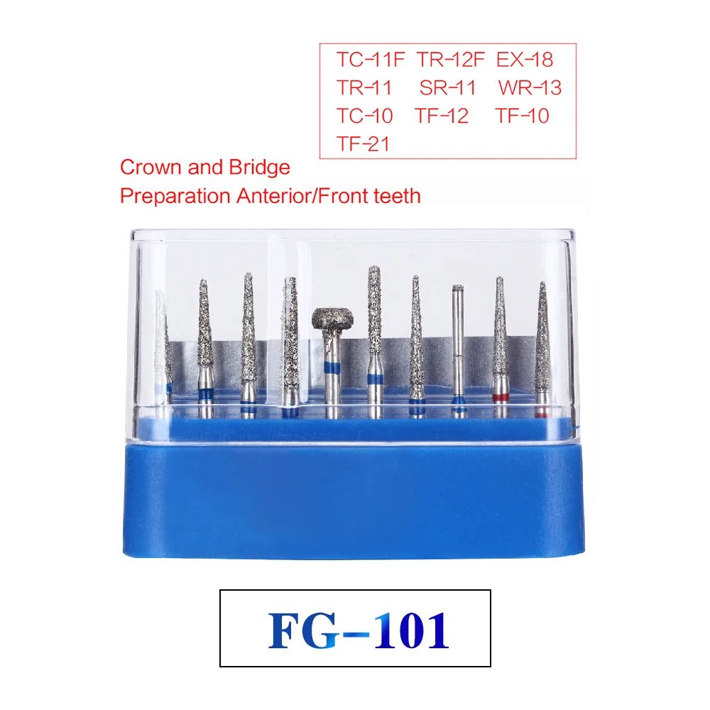 Dentistry Supplies & Equipment Dental Diamond Burs Drill for High Speed FG Series Diameter 1.6 mm