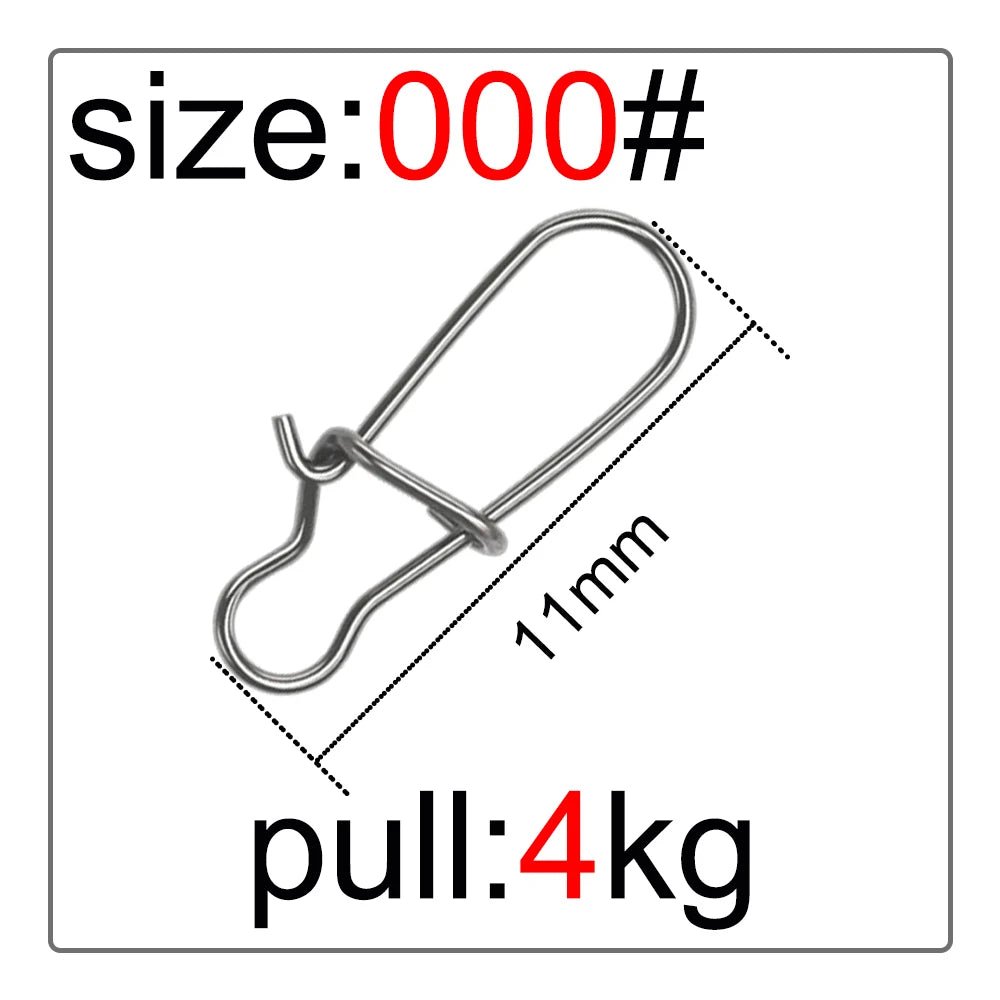 Fishing Supplies & Equipment, Swivel Connector (50 Pieces/Set)