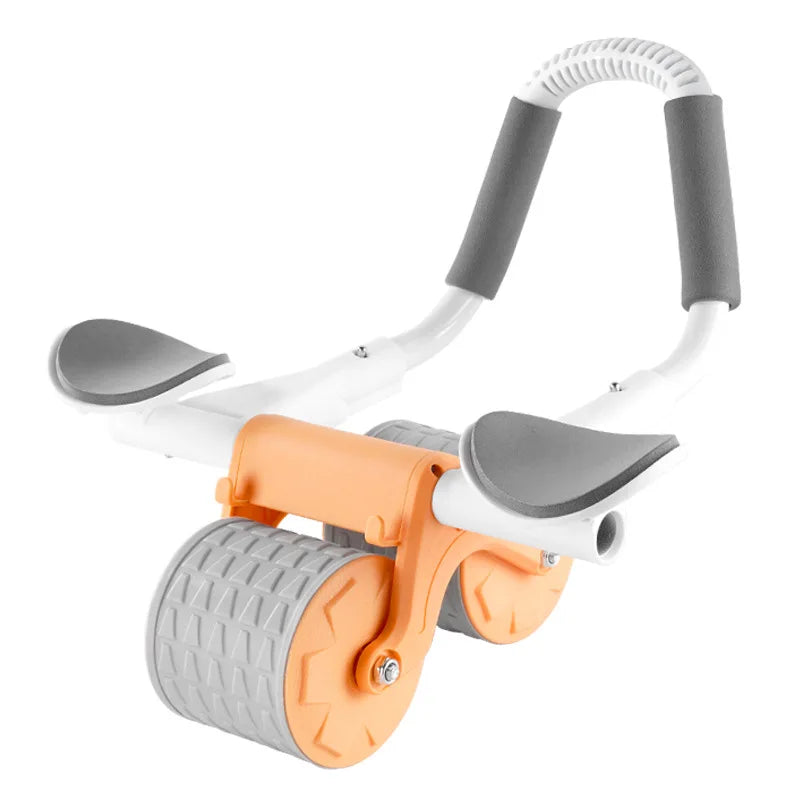 Fitness Abdominal Exercise Wheel Muscle side view Yellow Colour style No counteroffers