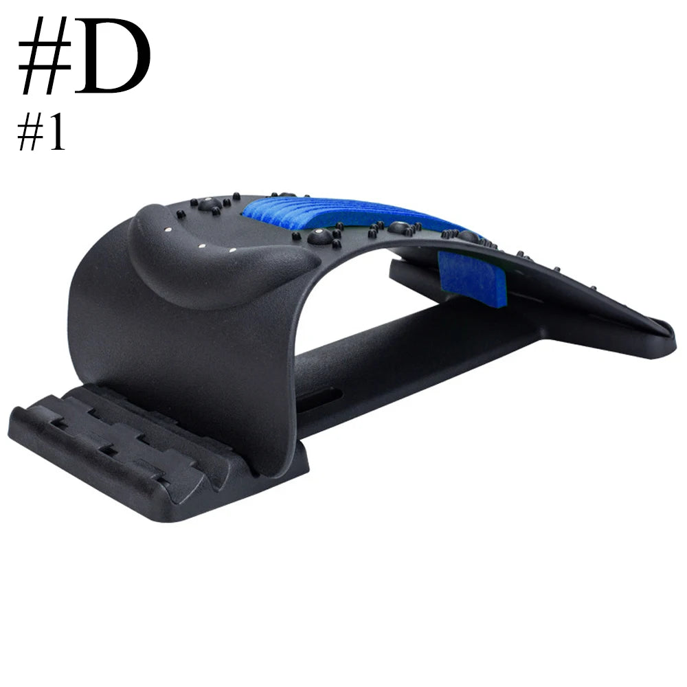 Fitness Back Stretcher Massage Blue Colour at level 3