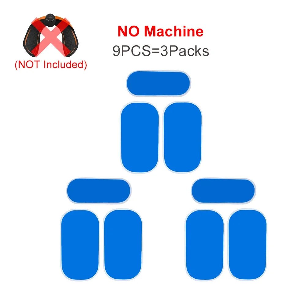 Fitness EMS Abdominal & Hips Electric Muscle Stimulator Hip Trainer 9 Pads Pieces offers only NO Muscle stimulators