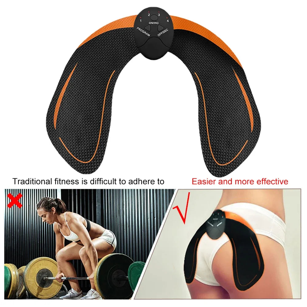 Fitness EMS Abdominal & Hips Electric Muscle Stimulator Hip Trainer Easier and more effective then traditionnal fitness