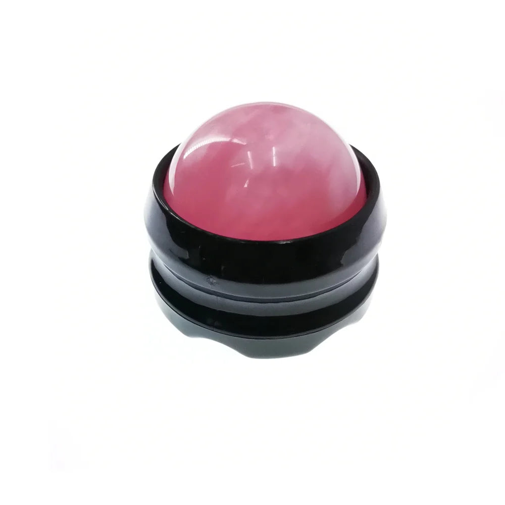 Fitness Rolling Massage Fitness Body Therapy Ball Pink Colour