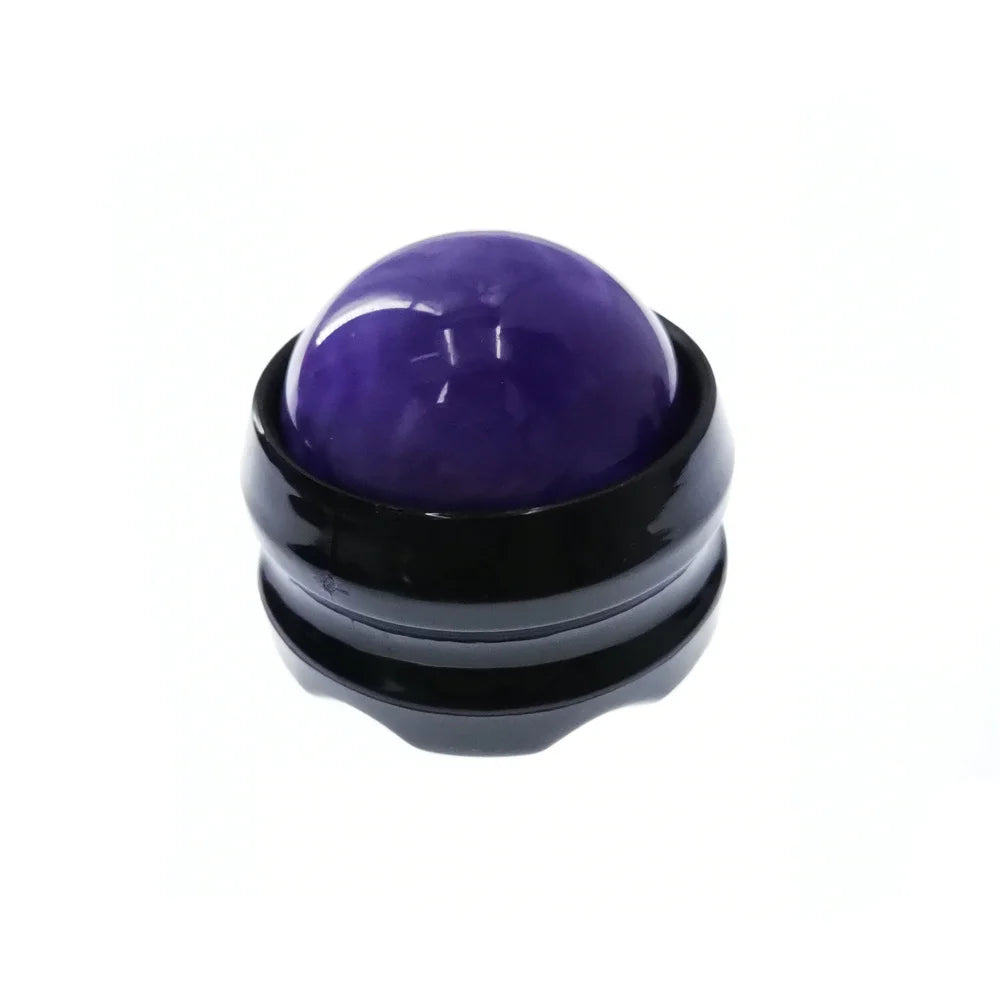 Fitness Rolling Massage Fitness Body Therapy Ball Purple Colour
