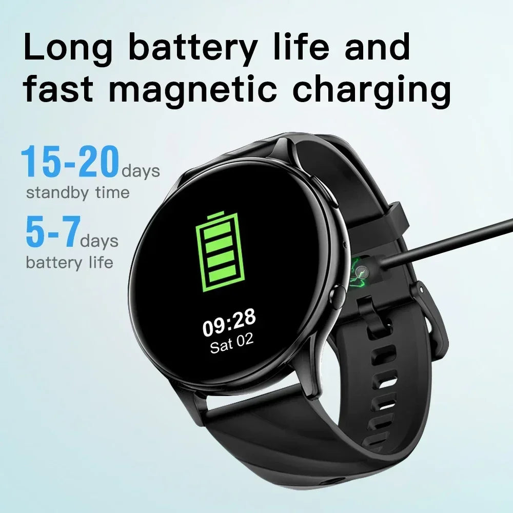 Fitness Waterproof Smartwatch Bluetooth 5.2 Long life and fast recharging Picture