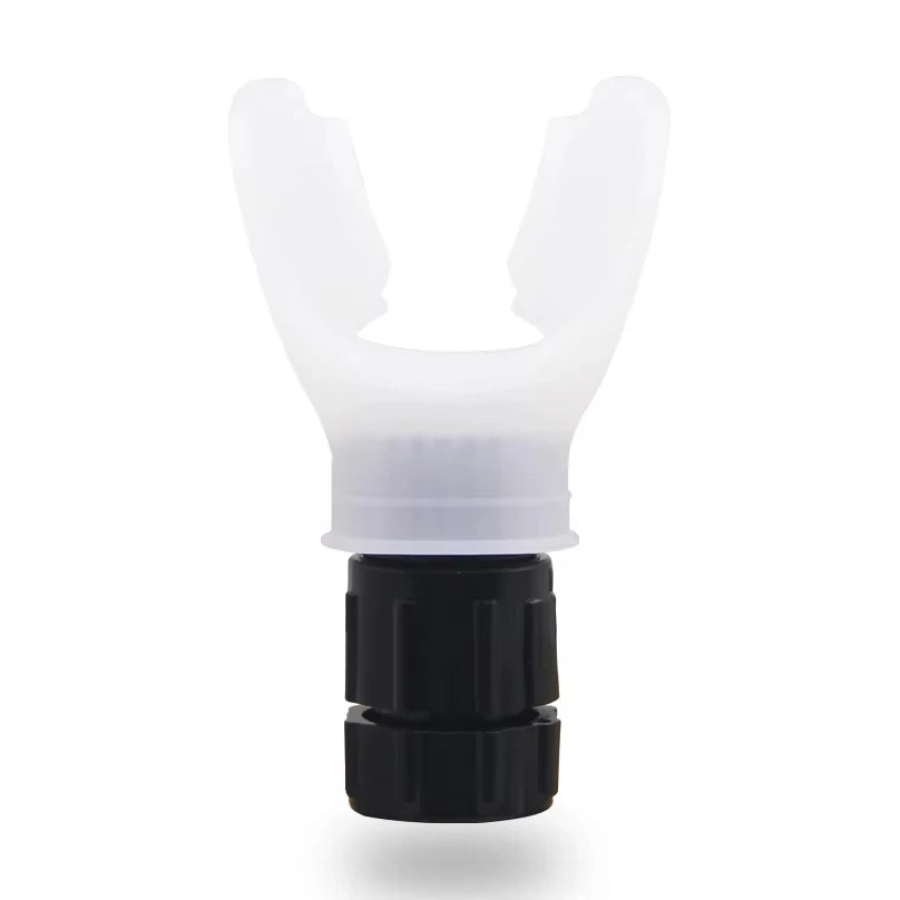 Gym Fitness accessories Portable Breathing Exercise For Lungs Clear-White and Black Model