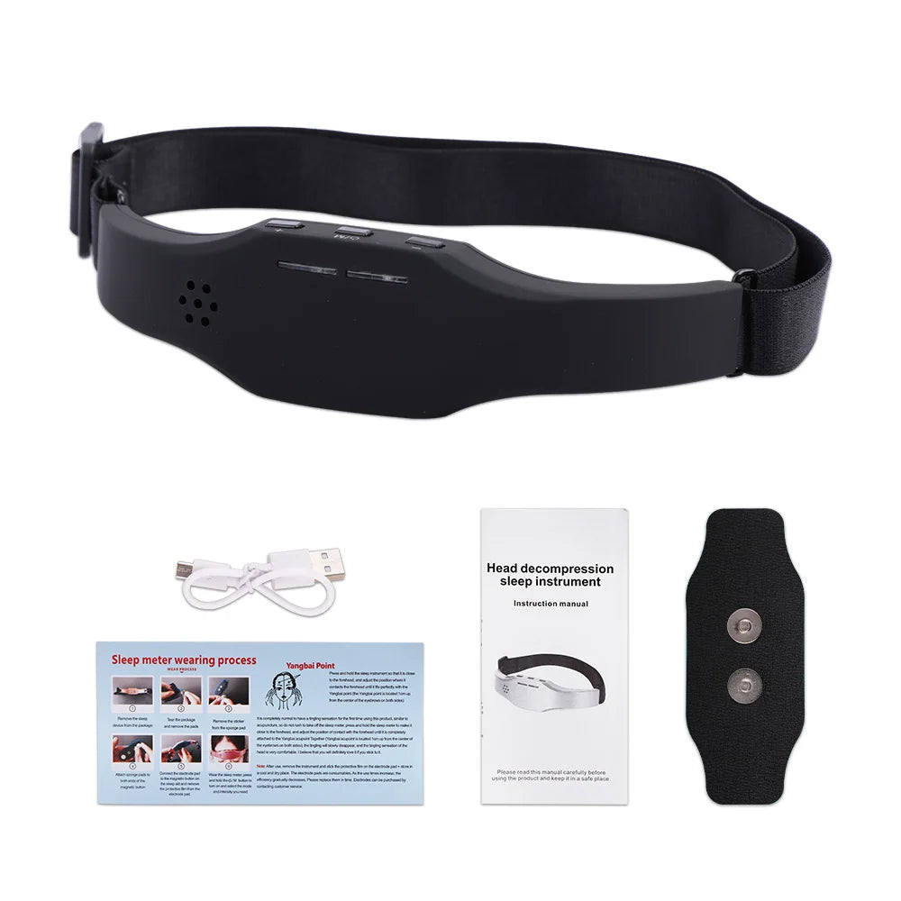 Health care products Head Massager for Migraine Black Colour Parameters and How to use explain