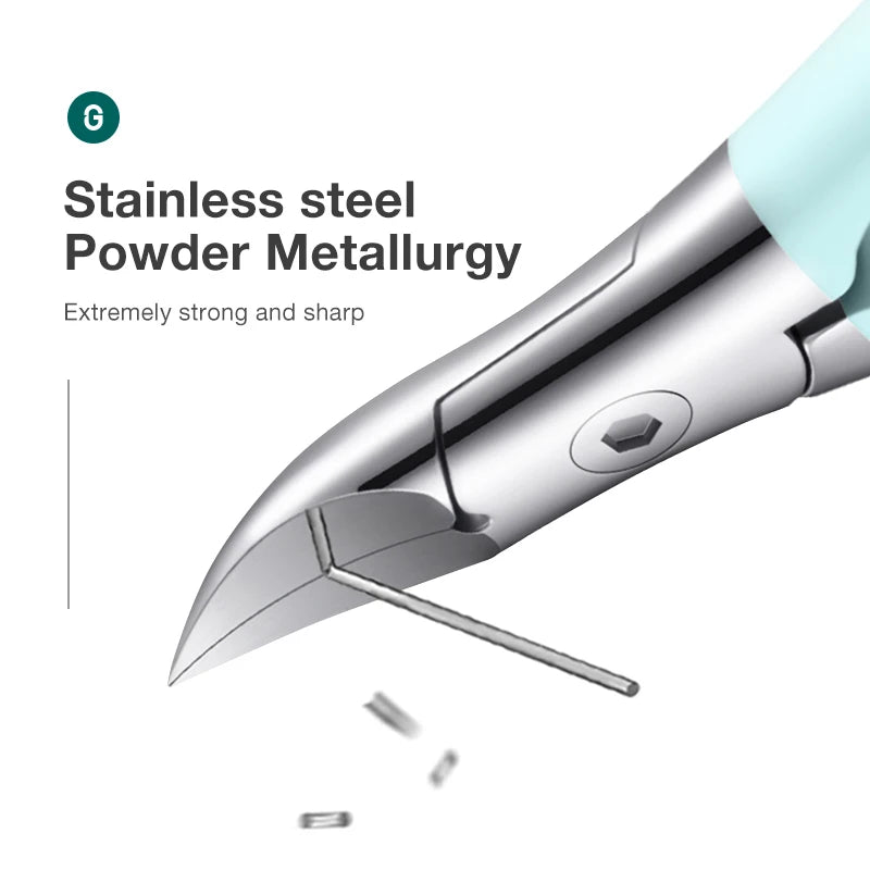 Health care products Ingrown Nail Clippers Stainless Steel Pedicure Tools Stainless steel Powder Metallurgy extremely strong and sharp