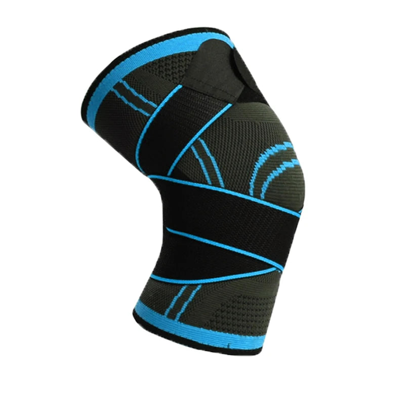 Health care products Knee Pads Braces Unisex Sports Support (1 Piece) Black-blue Colour Knee pad