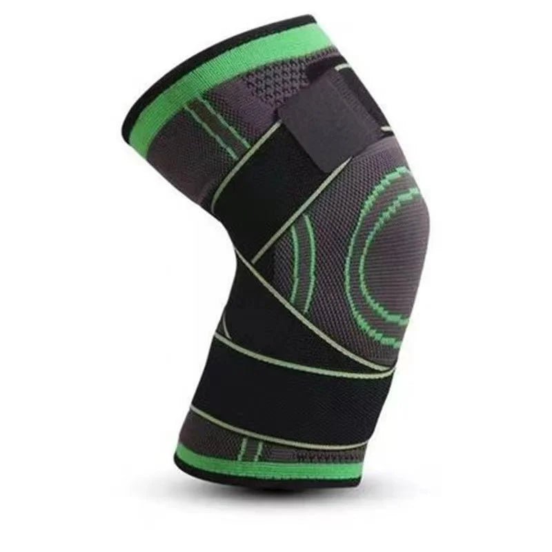 Health care products Knee Pads Braces Unisex Sports Support (1 Piece) Black-Green Colour Knee pad