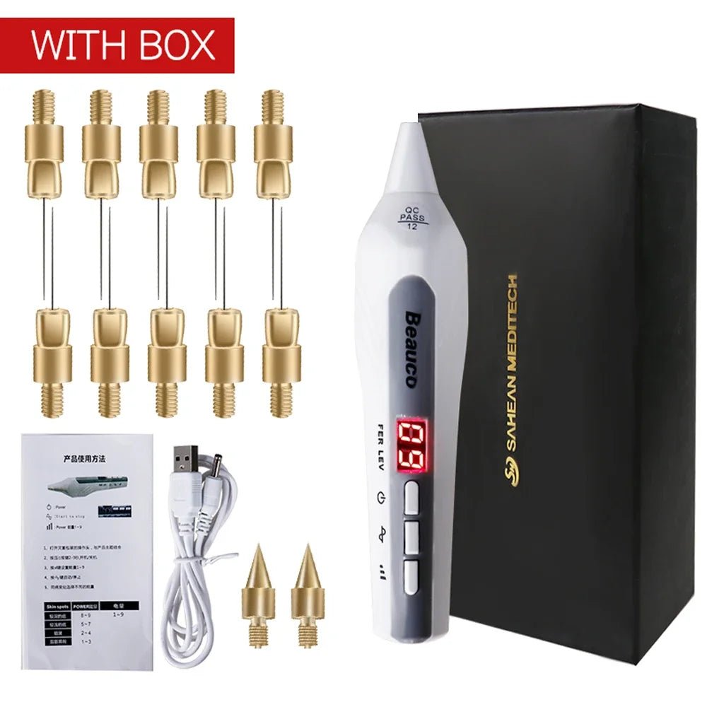 Health care products Medical Professional Fibroblast Plasma Pen US with all needles, instructions, USB cable, and with BOX send