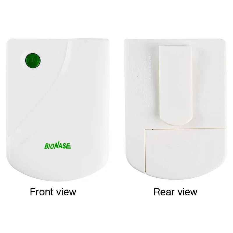 Health care products Nose therapy Massage Pulse Laser Front and rearview of the product