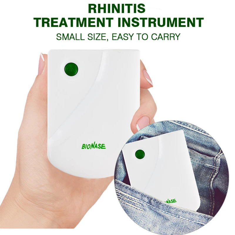 Health care products Nose therapy Massage Pulse Laser Rhinitis treatment instrument small size, easy to carry