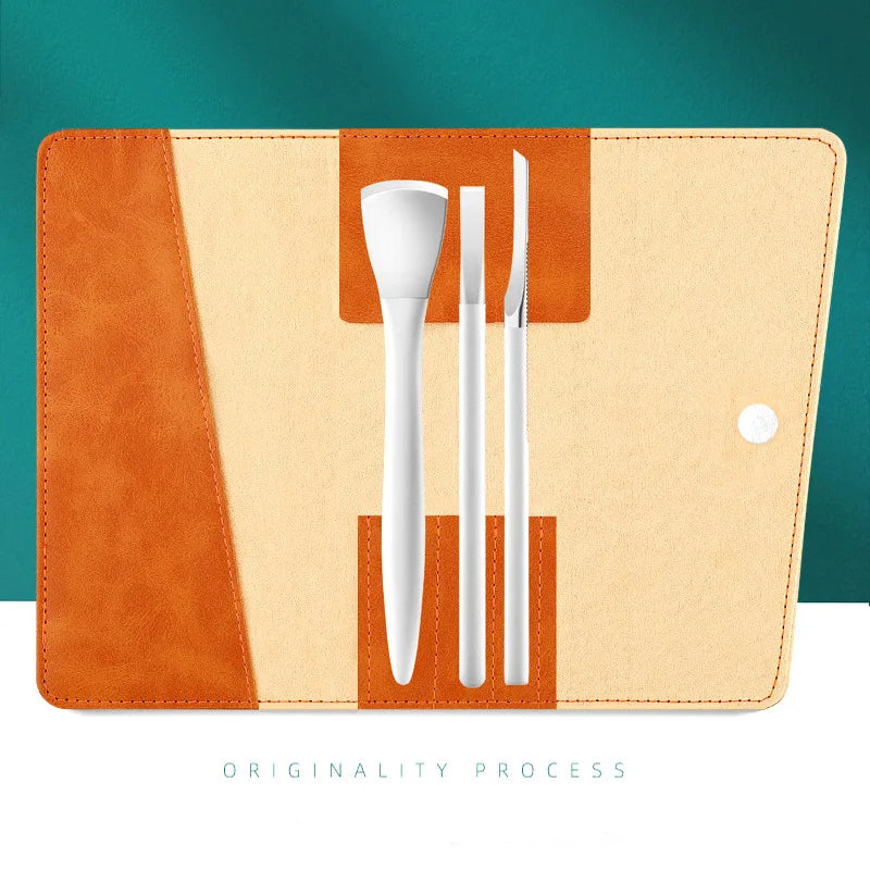Health care products Pedicure Knife Set Professional Ingrown Toenail (3 knifes inside a leather-small-case) offers