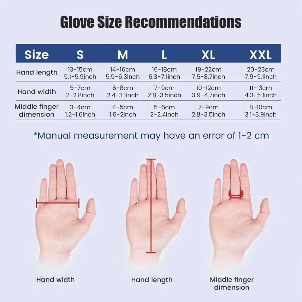 Health care products Robot Gloves Portable Rehabilitation Glove size recommendations