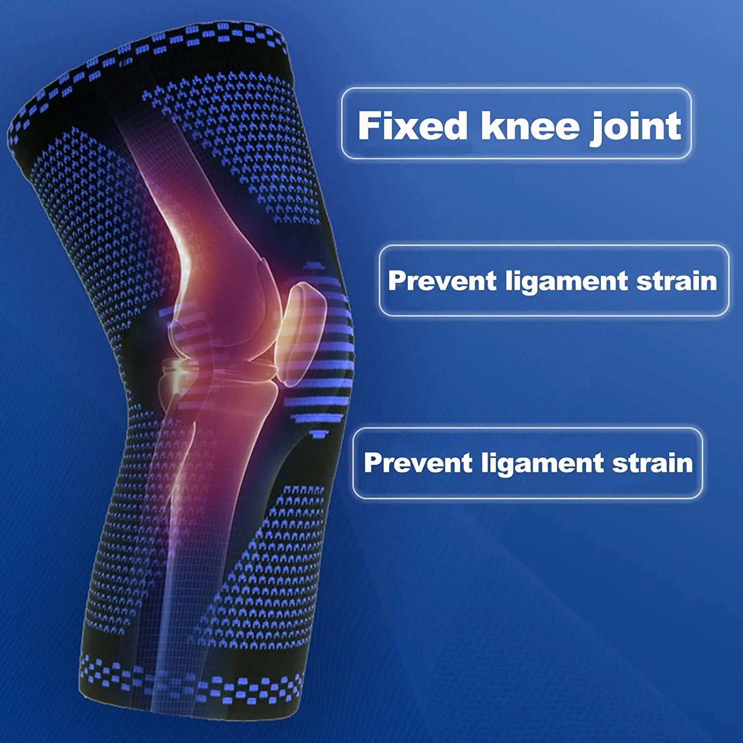 Health care products Sport Knee Pads Support For Fixes Knee joint, Prevent ligament strain