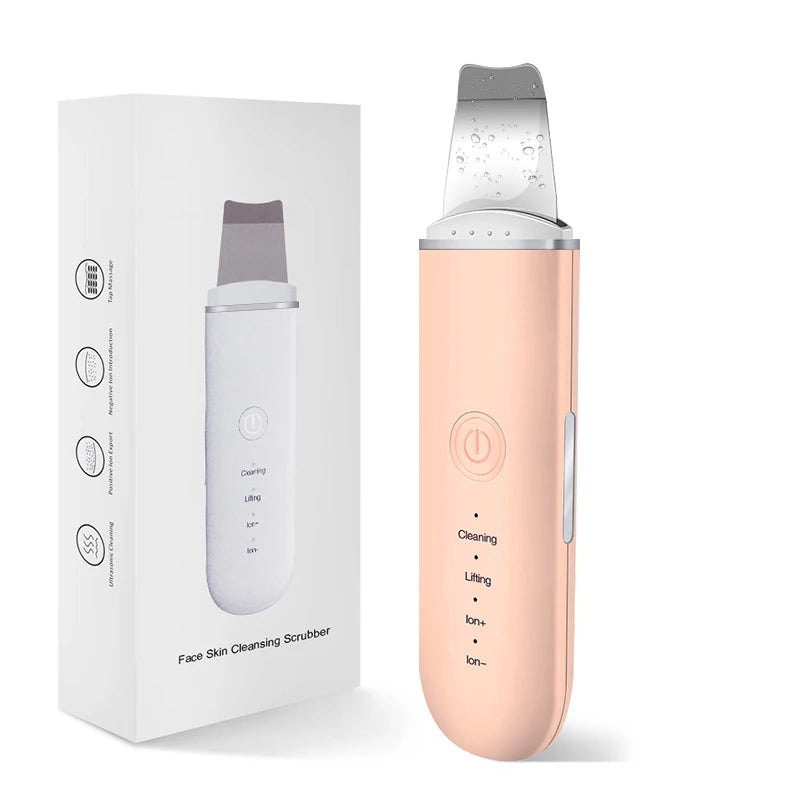 Health care products Ultrasonic Skin Vibration Blackhead Remover Pink Colour with Box Offers
