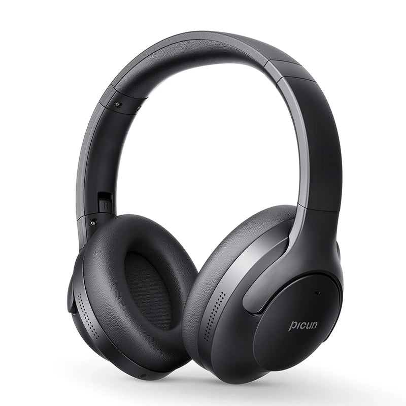 JEM Wellness Interior Noise Cancelling Black Colour Headphones Bluetooth 5.4