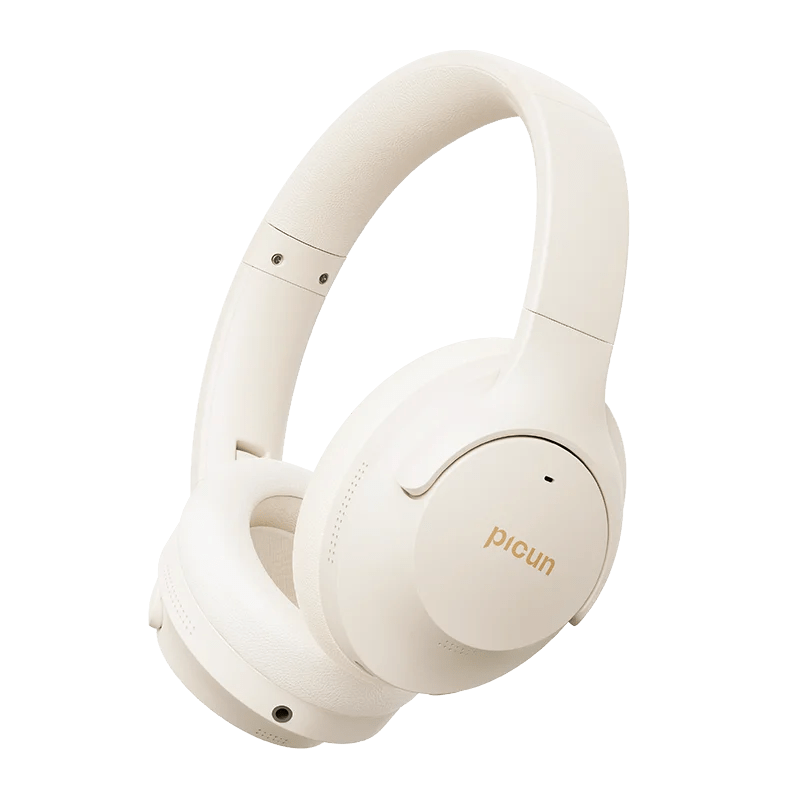 JEM Wellness Interior Noise Cancelling light white yellow Headphones Bluetooth 5.4 (1)