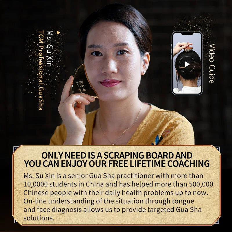 Massage therapy Head Massage Comb for Geisha, Free lifetime coaching