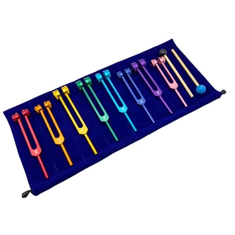 Medical Supplies Equipment Chakra Tuning Forks Set for healing