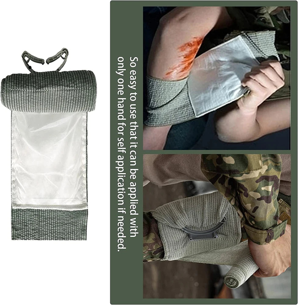 Medical Supplies & Equipment First Aid Military Medical Israeli Easy to Use shown how to use Picture