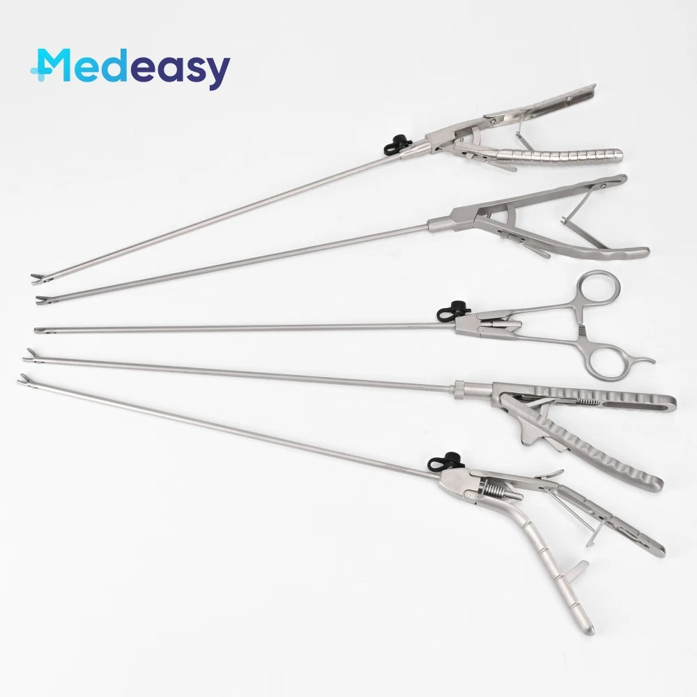 Medical Supplies Equipment Laparoscopic Simulation Trainer Tools   5 types of handle tools shown