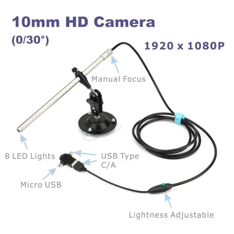 Medical Supplies & Equipment Laparoscopic Simulator Trainer Endoscope USB Camera 10 mm HD Camera Lightness adjustable